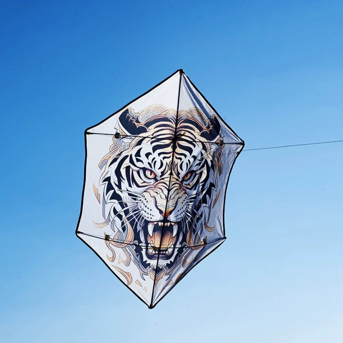 Tiger Rokkaku Kite