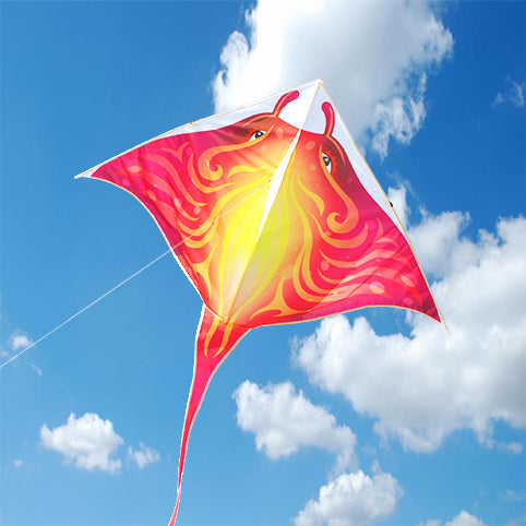 Pink Stingray Kite