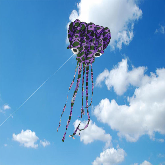 5m Camo Soft Octopus Kite (Various Colours)