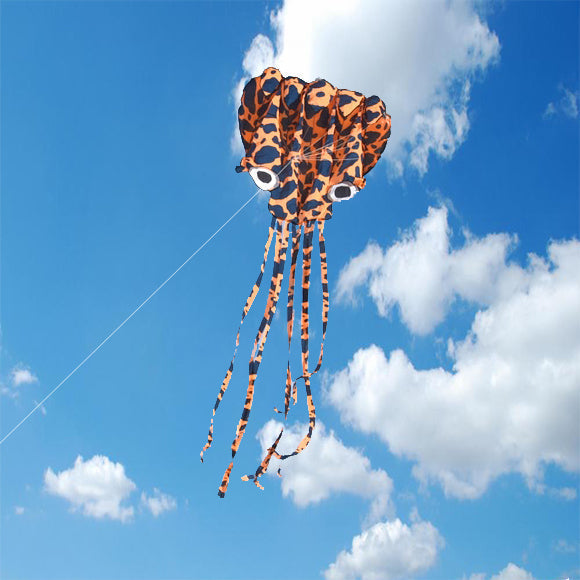 5m Camo Soft Octopus Kite (Various Colours)